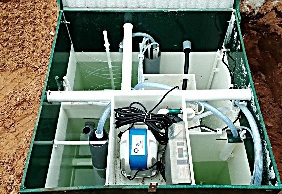 Септик Юнилос Астра 5 принудительный